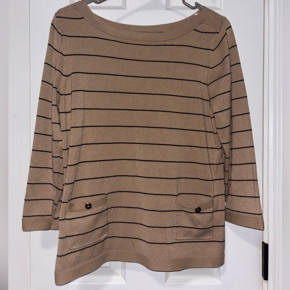 Women’s sweater long sleeve blouse shirt top knit party work travel holiday soft